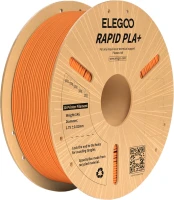 Photos - 3D Printing Material Elegoo Rapid PLA+ Orange 1kg 1 kg  orange