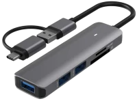 Photos - Card Reader / USB Hub Blueendless BS-HU502