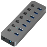 Photos - Card Reader / USB Hub Blueendless BS-HU701 