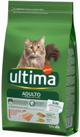 Photos - Cat Food Ultima Adult Salmon  1.5 kg