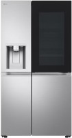 Photos - Fridge LG GS-XE91BSAD stainless steel