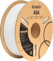 Photos - 3D Printing Material Elegoo ASA White 1kg 1 kg  white