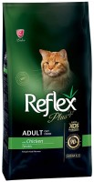 Photos - Cat Food Reflex Plus Adult Chicken  15 kg