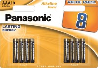 Photos - Battery Panasonic Alkaline Power 8xAAA 