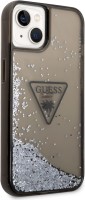 Photos - Case GUESS Liquid Glitter Palm Collection for iPhone 14 