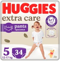 Photos - Nappies Huggies Extra Care Pants 5 / 34 pcs 