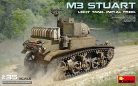 Photos - Model Building Kit MiniArt M3 Stuart Light Tank Initial Prod. (1:35) 