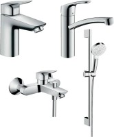 Photos - Bath Tap Set Hansgrohe Logis 1312019 