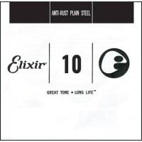 Photos - Strings Elixir Anti-Rust Plain Steel Single 10 