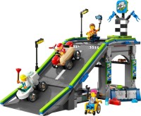 Construction Toy Lego No Limits Race Car Ramp Track 60460 