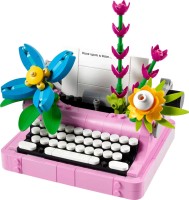 Construction Toy Lego Typewriter with Flowers 31169 