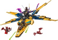 Construction Toy Lego Ras and Arins Super Storm Jet 71833 