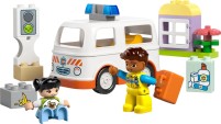 Construction Toy Lego Ambulance and Driver 10447 