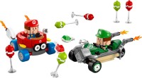 Construction Toy Lego Mario Kart Baby Mario vs Baby Luigi 72034 