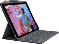 Photos - Keyboard Logitech Slim Folio for iPad (7th, 8th and 9th gen) 