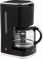 Photos - Coffee Maker ECG KP 2150 Stripe black