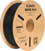 Photos - 3D Printing Material Elegoo Rapid PLA+ Black 1kg 1 kg  black