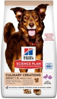 Photos - Dog Food Hills SP Adult Medium Culinary Creations Duck 