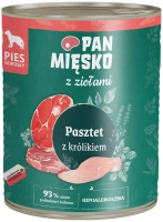 Photos - Dog Food PAN MIESKO Adult Herbs with Rabbit 