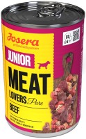 Photos - Dog Food Josera Meat Lovers Menu Junior Beef 400 g 1