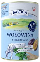 Photos - Dog Food Baltica Adult Beef/Plum Canned 400 g 1