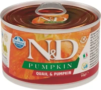 Photos - Dog Food Farmina Pumpkin Canned Adult Mini Quail 140 g 1