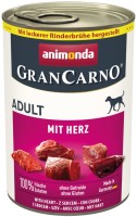 Photos - Dog Food Animonda GranCarno Original Adult Heart 400 g 1