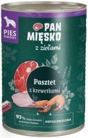 Photos - Dog Food PAN MIESKO Adult Herbs with Shrimp 