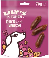 Photos - Dog Food Lilys Kitchen Scrumptious Duck/Venison Sausages 70 g 