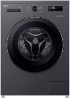 Photos - Washing Machine LG F4X1008NMK gray