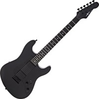 Photos - Guitar Gear4music LA Select Modern Blackout Electric Guitar 