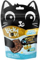 Photos - Cat Food Lucky Ones Cubes Chicken/Venison 80 g 