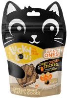 Photos - Cat Food Lucky Ones Sticks Chicken/Cheese 50 g 