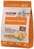 Photos - Cat Food Natures Variety Adult Sterilised Chicken 3 kg 