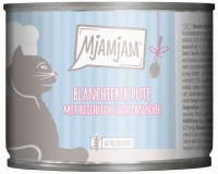 Photos - Cat Food MjAMjAM Canned Turkey/Salmon in Sauce 185 g 