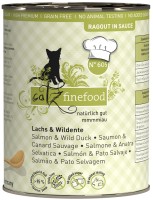 Photos - Cat Food Catz Finefood Ragout in Sauce Salmon/Wild Duck 380 g 