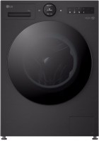 Photos - Washing Machine LG F4X7511TBB black