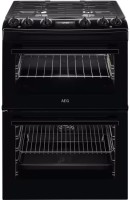 Photos - Cooker AEG CKX6540ACB black