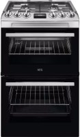 Photos - Cooker AEG CGX1130ACM stainless steel