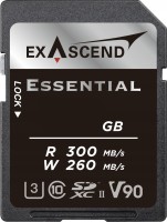 Photos - Memory Card Exascend Essential UHS-II V90 SDXC 64 GB