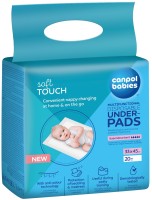 Photos - Nappies Canpol Babies Underpads Soft Touch 33x45 / 20 pcs