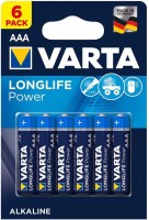 Photos - Battery Varta Longlife Power  6xAAA