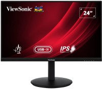 Photos - Monitor Viewsonic VG2409-MHDU-2 23.8 "  black