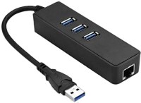 Photos - Card Reader / USB Hub Microconnect MC-USB3.0HUBWETH 