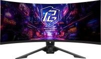 Photos - Monitor ASRock Phantom Gaming PG34QRT2B black