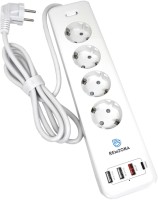 Photos - Surge Protector / Extension Lead Remzona Power Strip 4 USB 