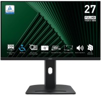 Photos - Monitor MSI PRO MP275PG 27 "  black