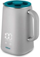 Photos - Electric Kettle KITFORT KT-6687 1500 W 1.7 L  silver