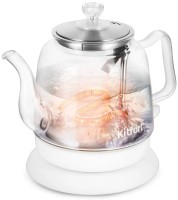 Photos - Electric Kettle KITFORT KT-6722 1300 W 1.5 L  transparent