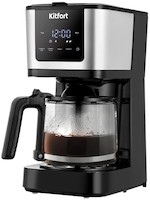 Photos - Coffee Maker KITFORT KT-7217 stainless steel